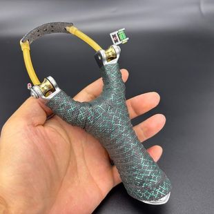 天罡内置滑轮速射弹弓成年人户外竞技实战射击专用威力精准度圆皮