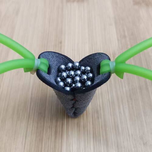弹弓散弹皮筋弹珠散强磁皮兜圆皮筋扁皮极地老妖青妖防冻高散珠