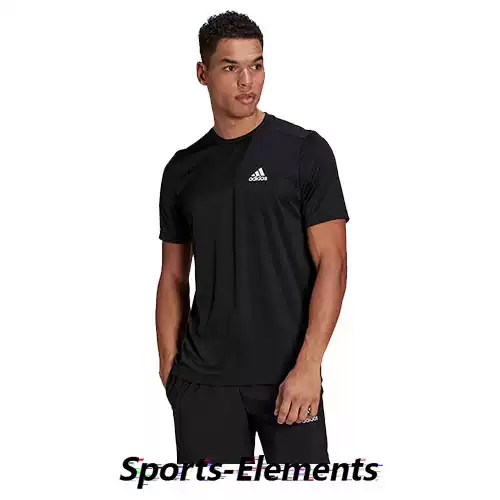Adidas Men's Sports Casual Round Neck Breathable Short Sleeve T-Shirt Gm2090 5509 2097