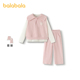 3件套2025新款 儿童长袖 巴拉巴拉女童套装 秋洋气休闲 商场同款