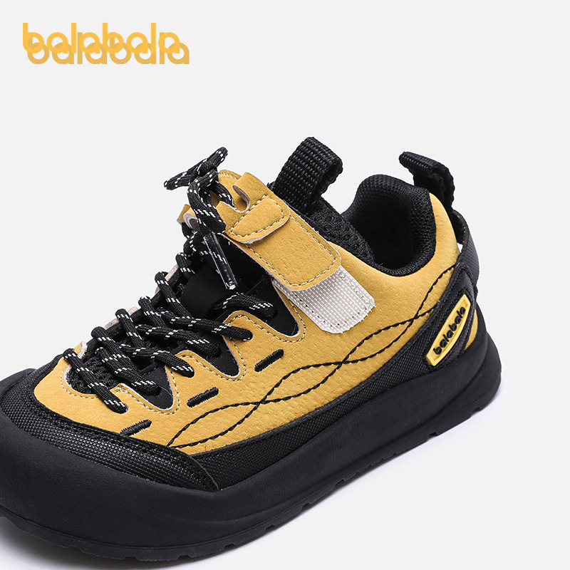 巴拉巴拉童鞋儿童户外鞋男童女童运动鞋透气舒适2025新款春秋鞋子