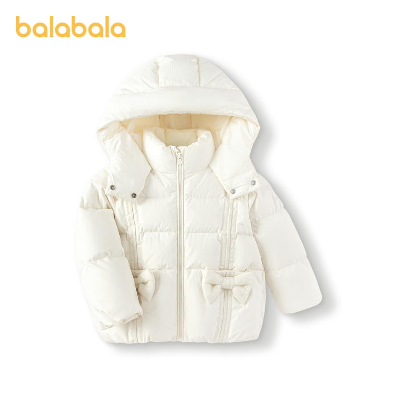 巴拉巴拉羽绒服女童面包服外套潮