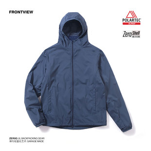 Direct软壳 Alpha Zer0g轻量化防风防雨抓绒开衫 连帽棉服Polartec