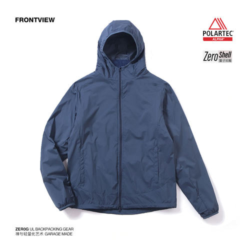 PolartecAlpha连帽棉服开衫软壳