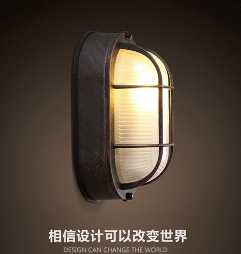 防水工业风咖啡厅酒吧仓库壁灯