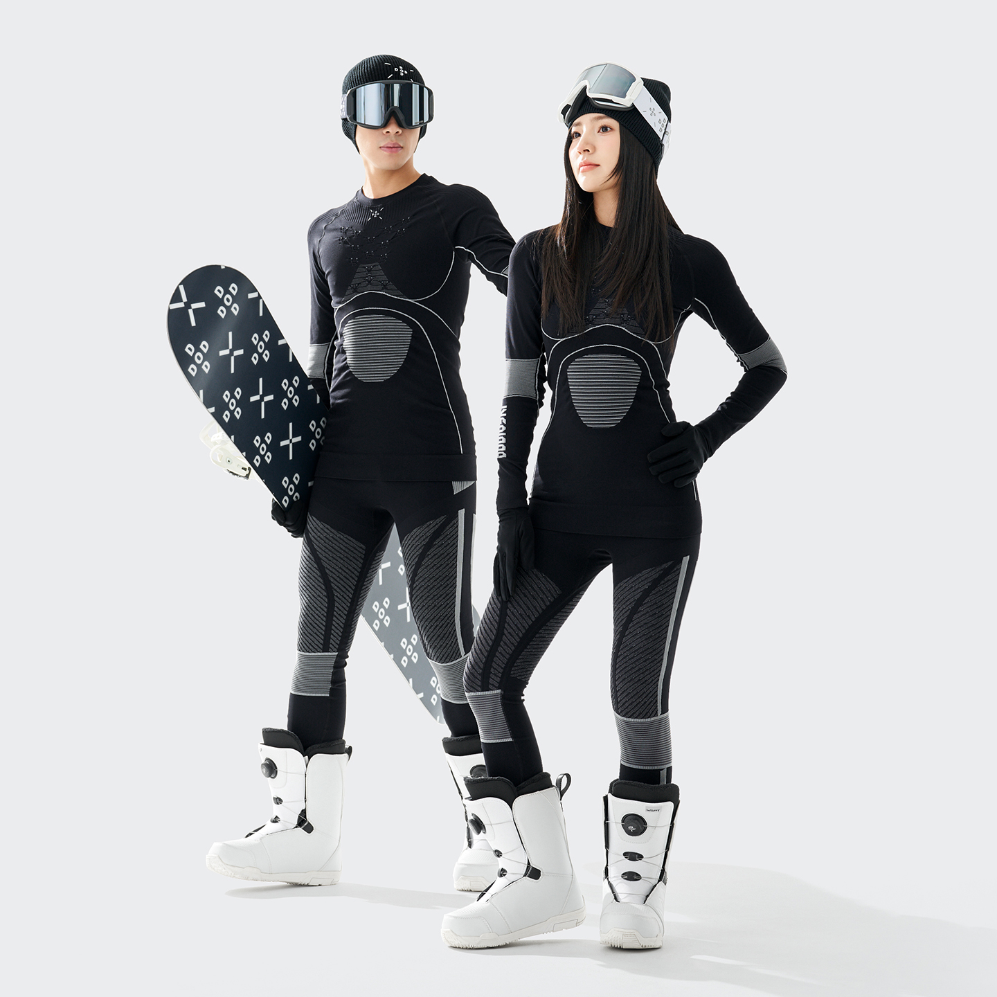 oddivski滑雪压缩速干衣保暖贴身运动功能内衣男女透气排汗打底层