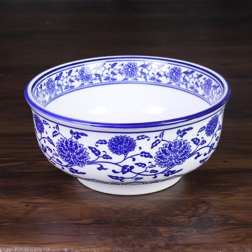 陶瓷中式耐高温面碗加厚