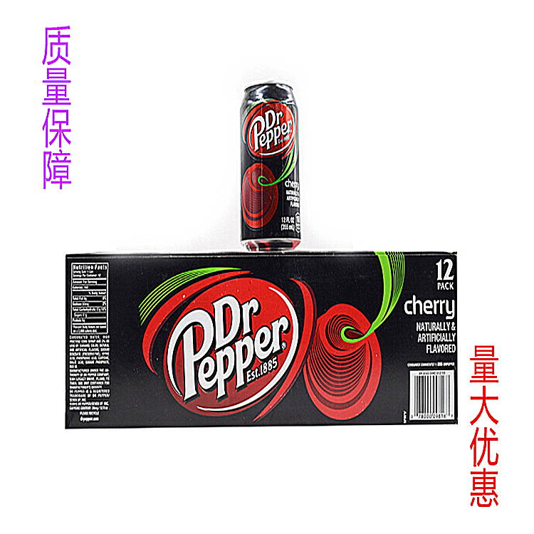 ÃÀ¹ú½ø¿ÚDr Pepper cherryºú½·²©Ê¿ÆûˮӣÌÒζ355ml 12Ìý±±¾©°üÓÊ