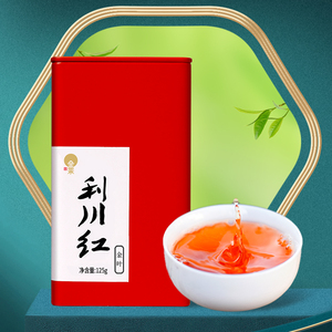金果利川红工夫红茶125g