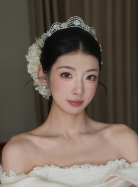 ETE正品新款新娘皇冠个性百搭婚纱生日礼服配饰高级感头饰18195