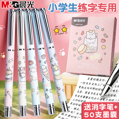 晨光小学生专用正姿钢笔