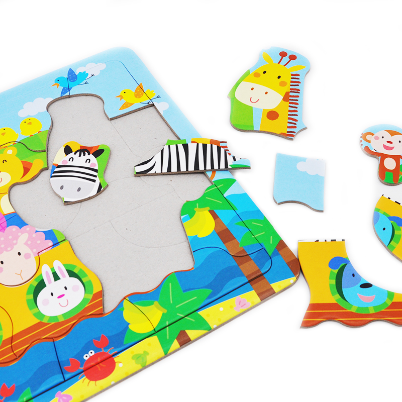 bangson动手动脑玩拼图儿童拼图3-6岁益智男孩4女孩2智力开发玩具