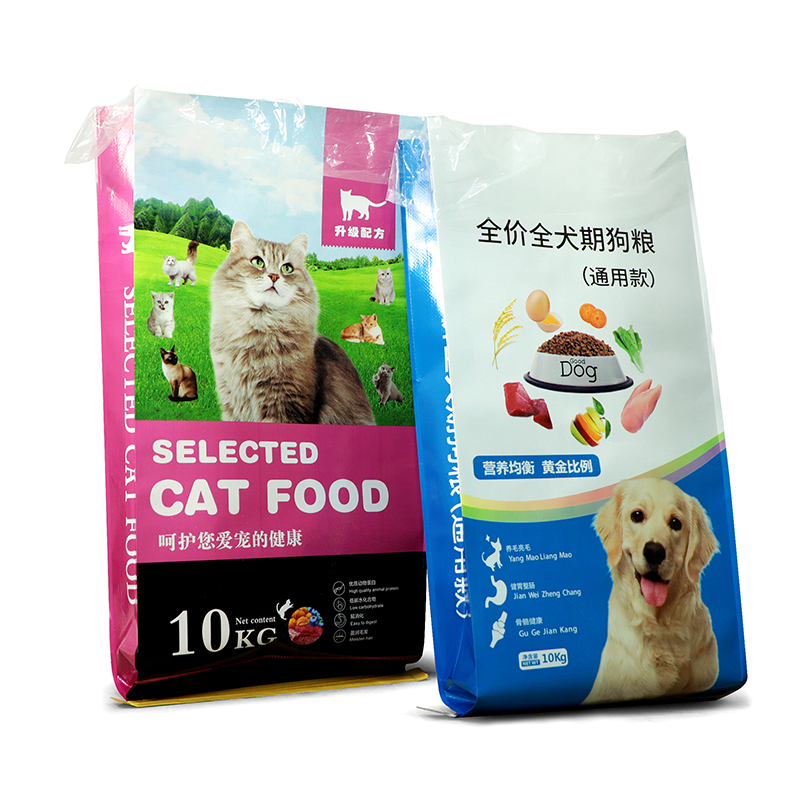 宠物粮发酵饲料袋定制编织袋中缝