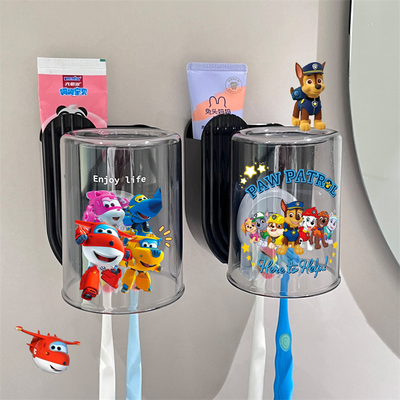 汪汪队儿童漱口杯壁挂式