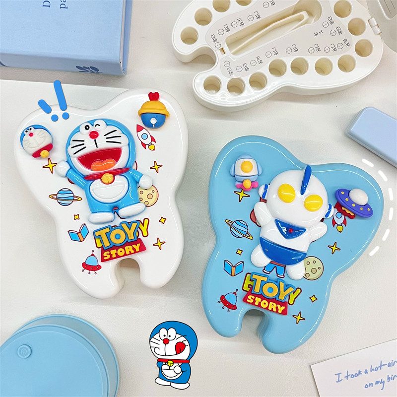 儿童乳牙收纳盒纪念换牙储存胎毛防氧化可爱放装牙齿男孩子奥特曼,收纳整理,乳牙收纳盒,淘宝优惠券,粉丝福利购,淘宝优惠卷