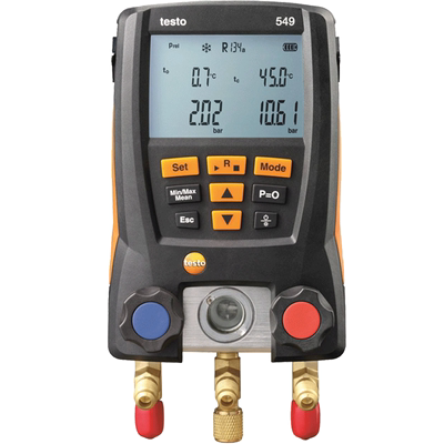 德图testo550S/557S/549空调压力表电子冷媒表加液汽车数字加氟表