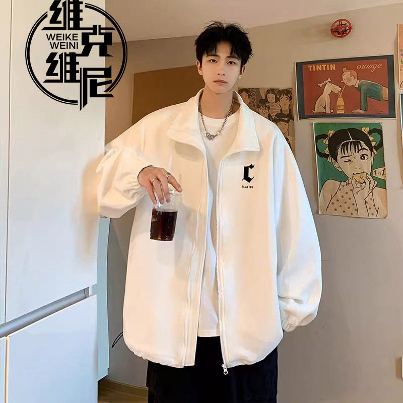 棒球服外套男士2025年秋冬季新款美式潮牌休闲宽松帅气青少年夹克