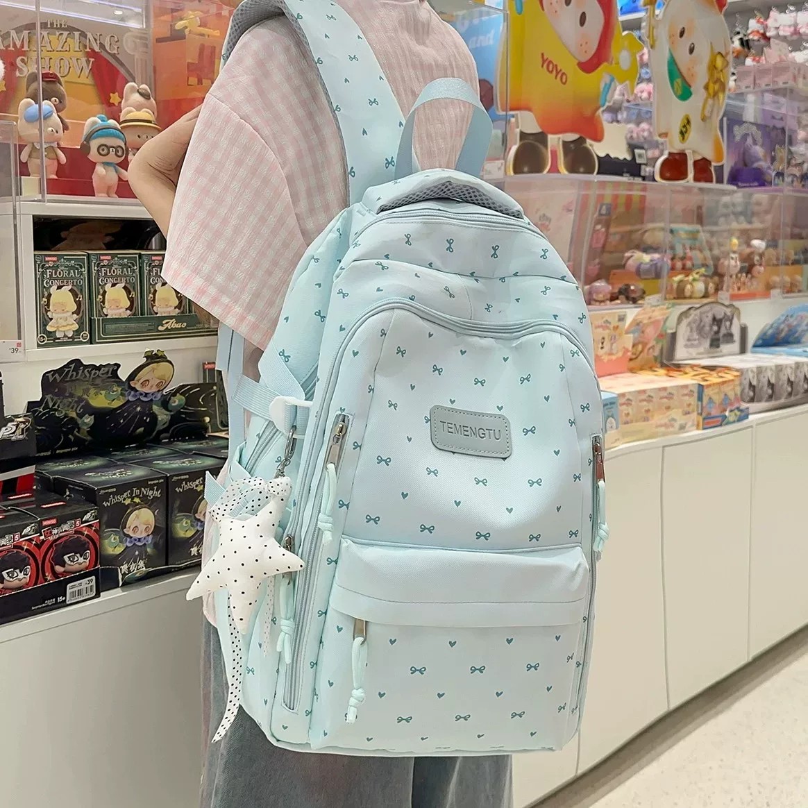 韩国高颜值减负轻便书包女初高中学生新款大容量小学生双肩包背包
