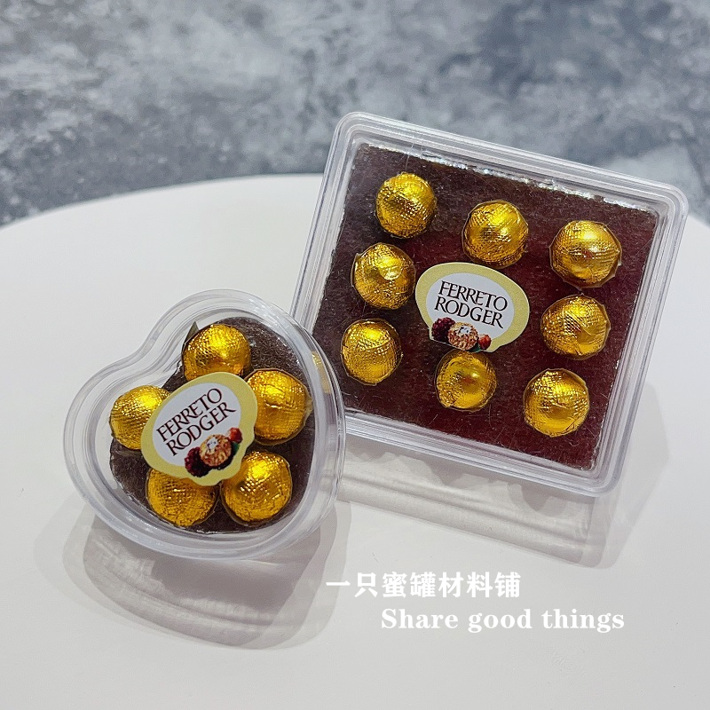 娃娃屋巧克力礼盒套装微缩场景模型食玩配件DIY停车牌摆台饰品