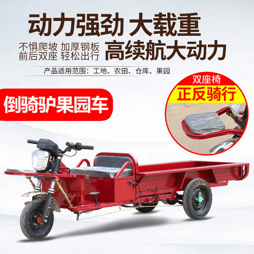 果园车带高低速正反骑电动车包邮