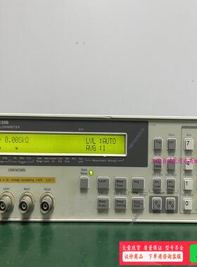 惠普 Hp 4338b 毫欧表 拍摄 功能正常 带图4夹【议价】