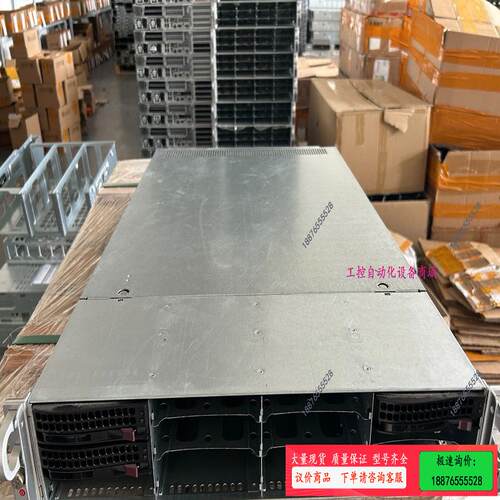 超微6028u-trtp+服务器2u机架式4gpu显卡机器，【议价】