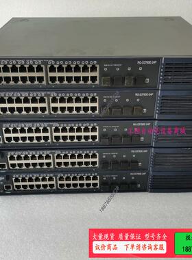 机房下架RG-S3760E-24P，24口百兆四SFP光口千【议价】