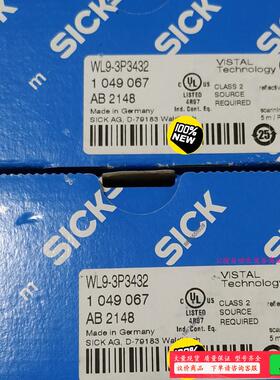 WL9-3P3432，WL4S-3E2130德国原装SICK【议价】