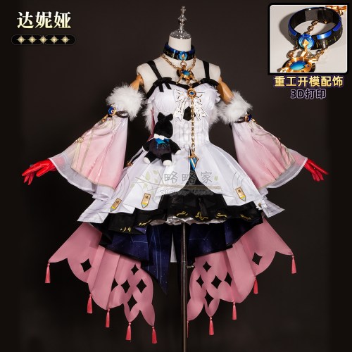 略略家鸣潮达妮娅cos服娅娅一形态游戏角色扮演二次元服装cosplay