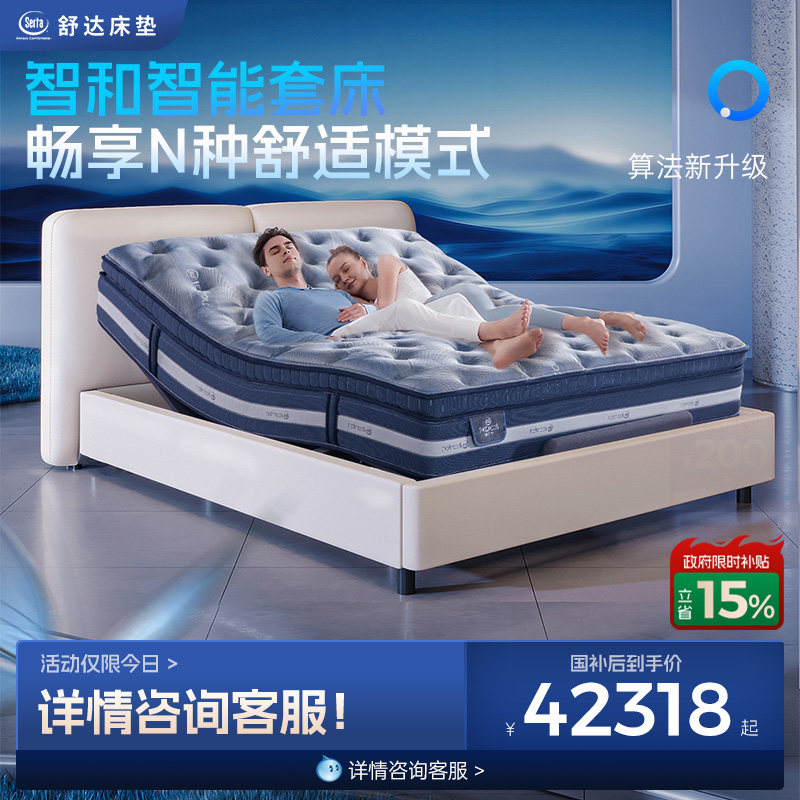 Serta/舒达多功能智能床套床