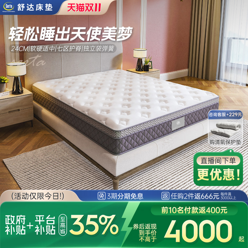 Serta/舒达乳胶床垫弹簧