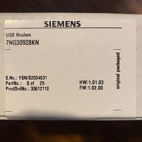议价7NG30928KN USB Modem 工控自动化配件 保内维修