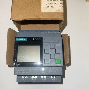 议价6ED1052-1FB00-0BA0 LOGO!230RCE可编程控制器 工控模块维修