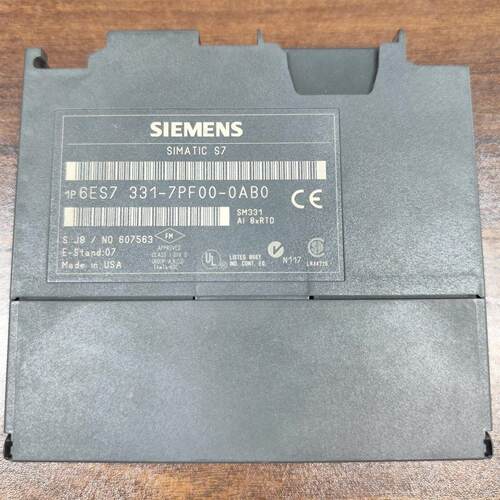 议价6ES7 331-7PF00-0AB0 工控模块 SM331 AI 8xRTD维修