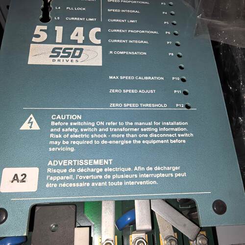 议价514C 欧陆SSD直流调速器 高性能调速工控设备维修