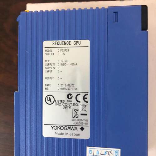 议价F3SP28-3S 横河工控CPU模块 自动化控制模块维修