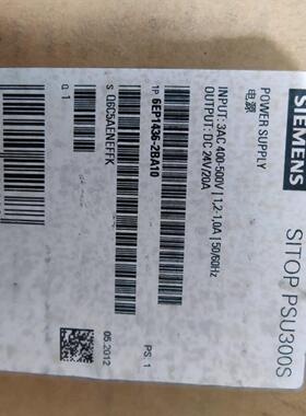 议价6EP1436-2BA10 电源模块 SITOP PSU300S 工业工控电源维修