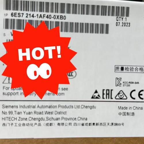 议价6ES7214-1AF40-0XB0 工控PLC模块 可编程控制器 质保有货维修