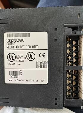 议价IC693MDL930D PLC继电器输模块 功能包好 充新成色维修