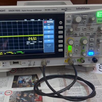 议价DSOX1102G 是德科技数字存储示波器 100MHz测试仪器维修
