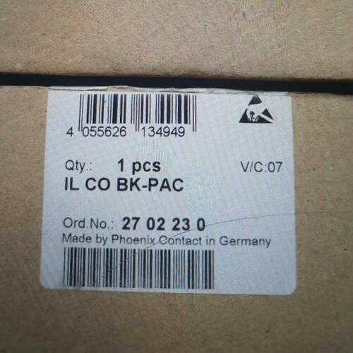 议价2702230 IL CO BK-PAC 工控自动化模块维修