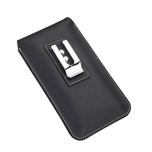 竖款 6.4 手机腰5.0 6.0 寸超薄手机袋套真皮套 5.5 真皮穿皮带男士