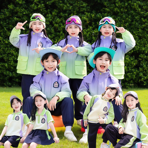幼儿园运动会班服小学生表演套装