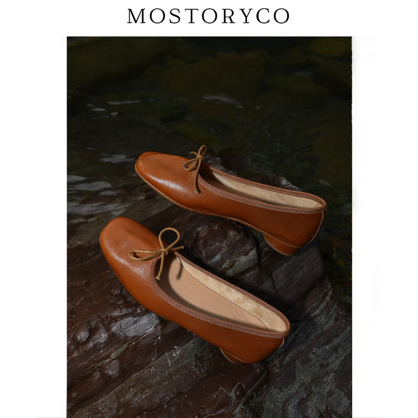 Mostoryco|经典GR原皮真皮大底平底鞋浅口单鞋女蝴蝶结芭蕾鞋女鞋,女鞋,时尚芭蕾鞋,淘宝优惠券,粉丝福利购,淘宝优惠卷