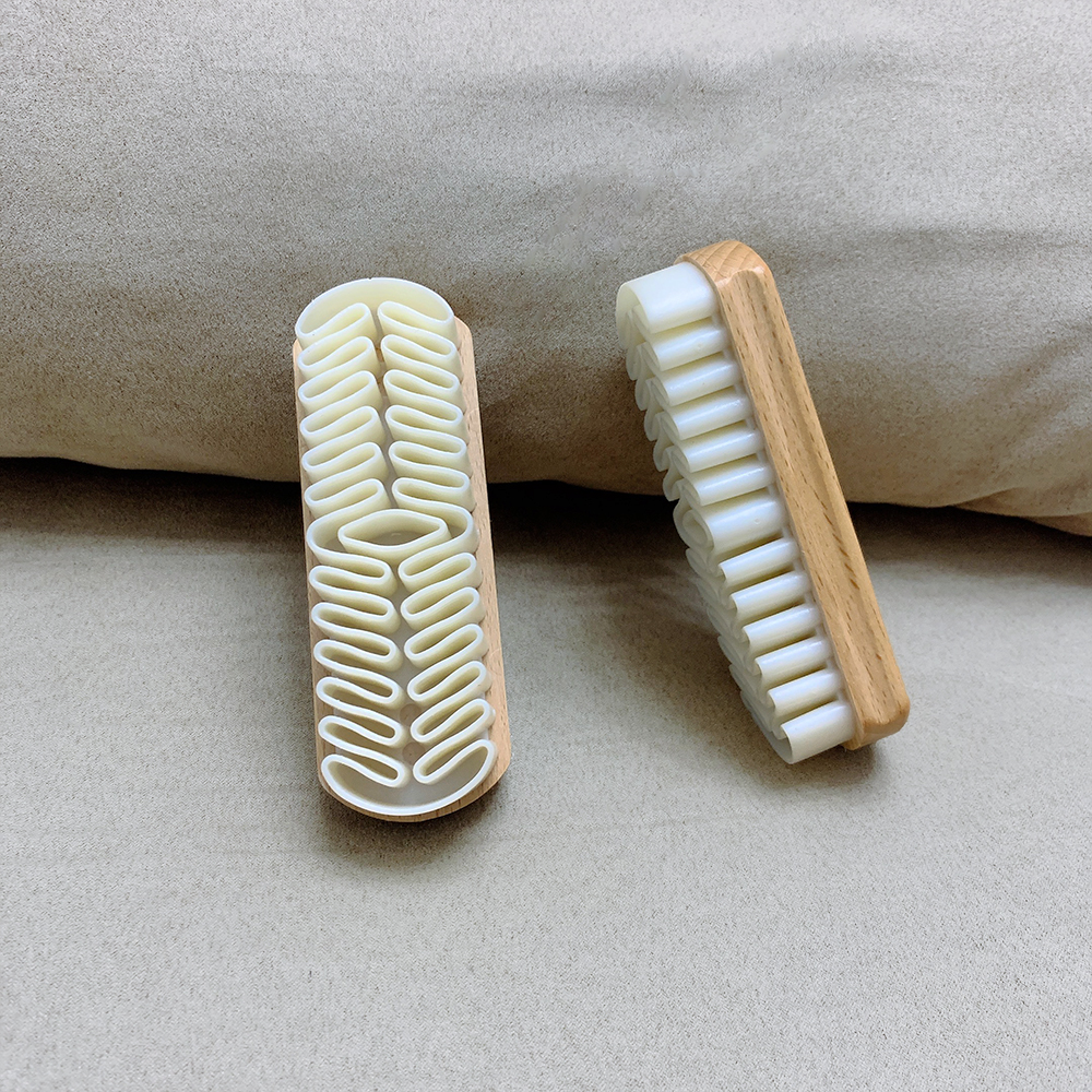 Redecker麂皮刷绒面皮清洁刷