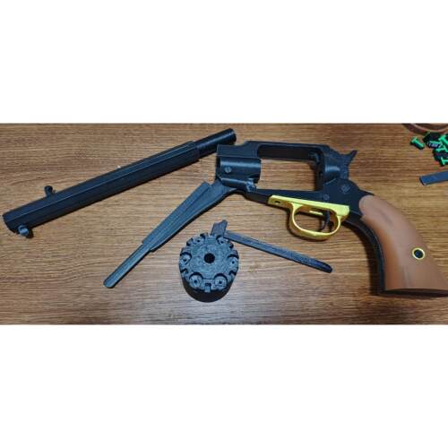 不可发射拼装雷明顿M1858转轮