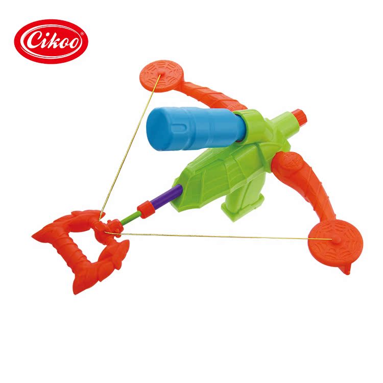 cikoo儿童戏水水枪玩具抽拉弓弩款式沙滩对战玩水儿童玩具可换瓶