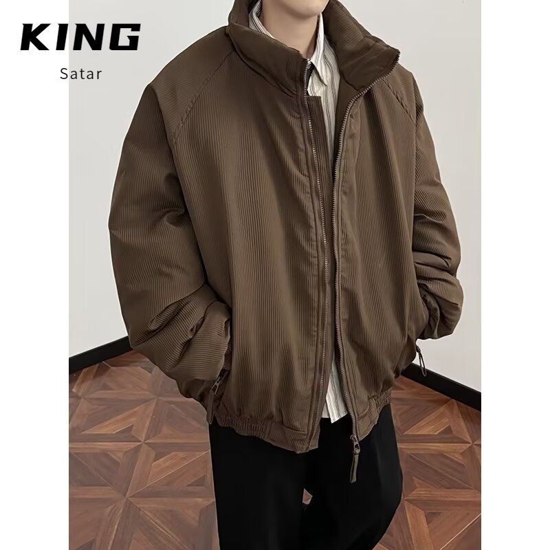 2025新款冬季棉服棉衣男生加厚保暖面包服运动休闲潮牌帅气外套