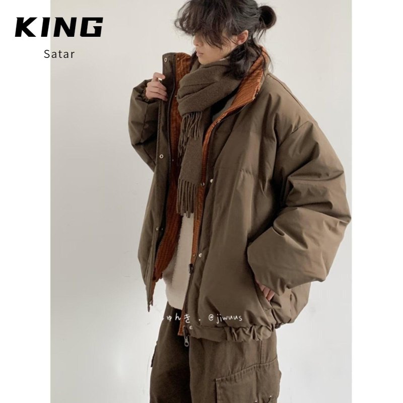 2025新款冬季棉服棉衣男生加厚保暖面包服运动休闲潮牌帅气外套