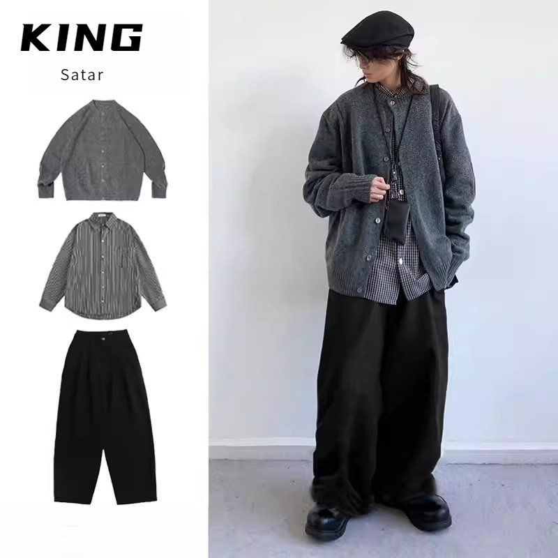 三件装/单件学院风冬日系